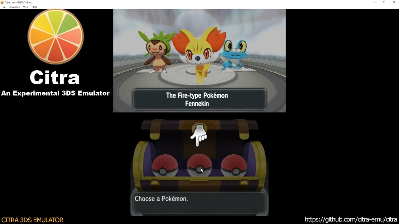 download pokemon x for citra decrypted with shared font